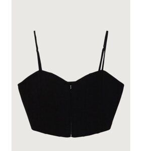 Oak + Fort Ponte Knit Corset Tank